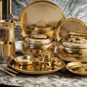 Hammered Dinner Set(63 pcs)