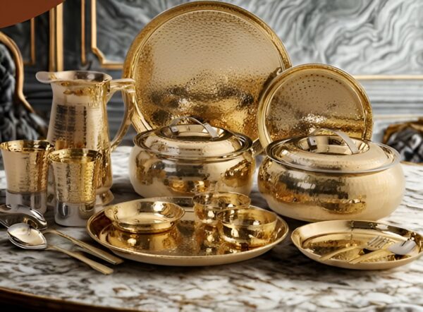 Hammered Dinner Set(63 pcs)